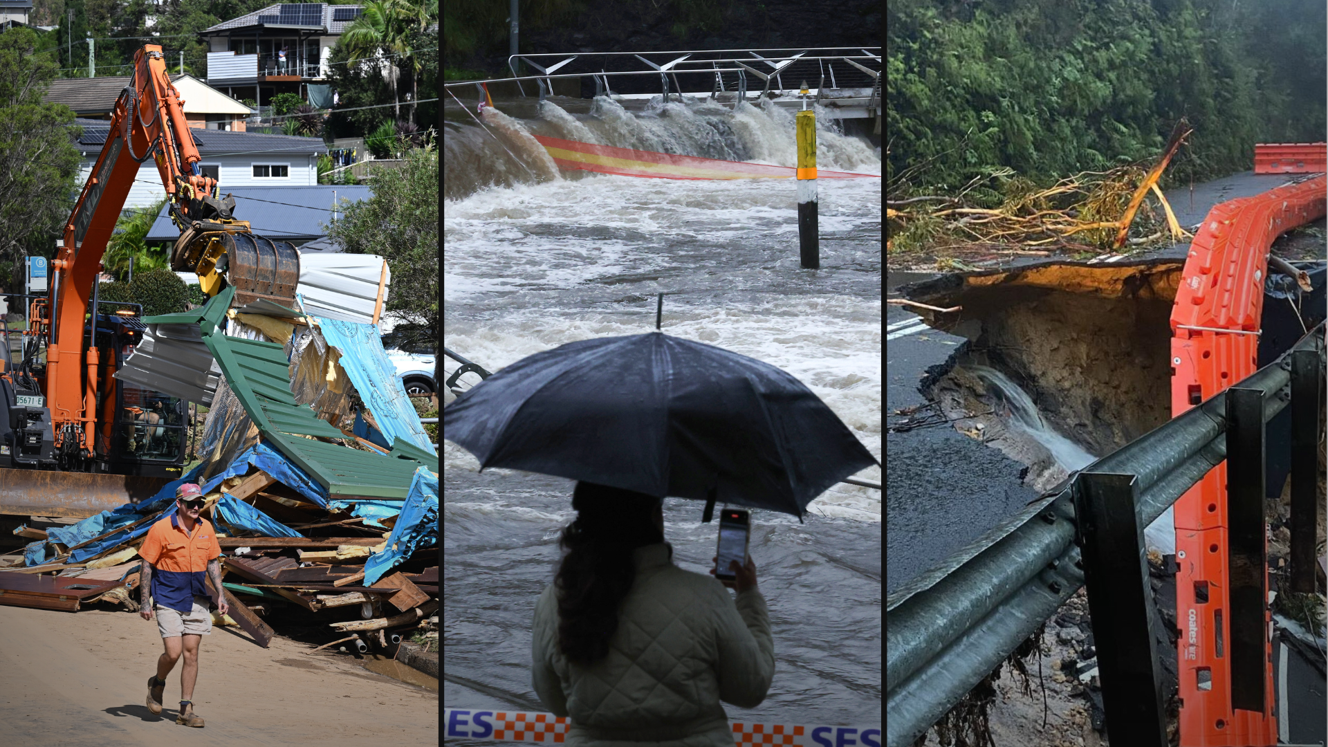 NSW wild weather damage as 'significant' clean-up begins | In pictures - Vimarsana News