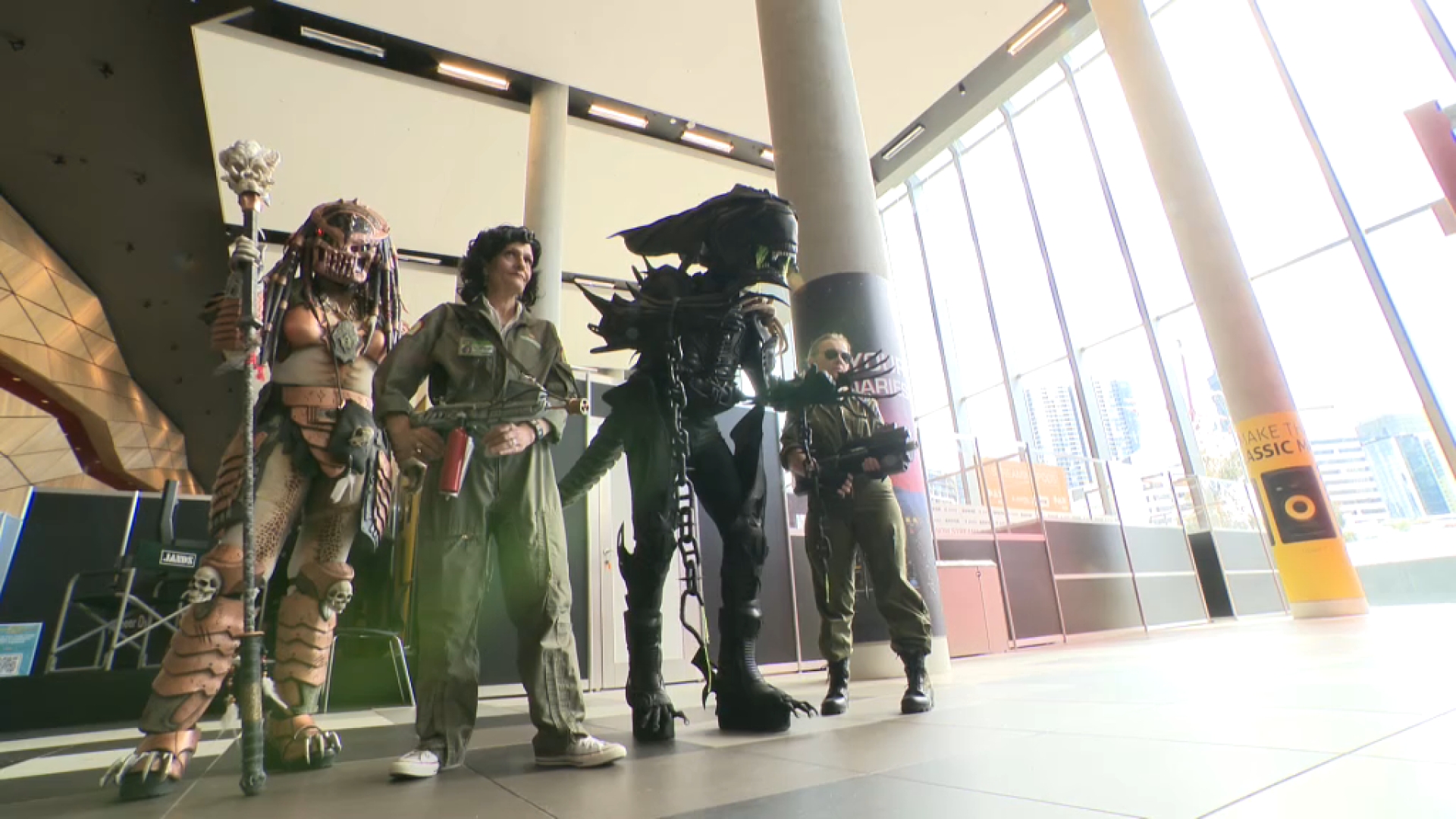Attendees in cosplay outfits at Pax Australia_credit SBS News.jpg