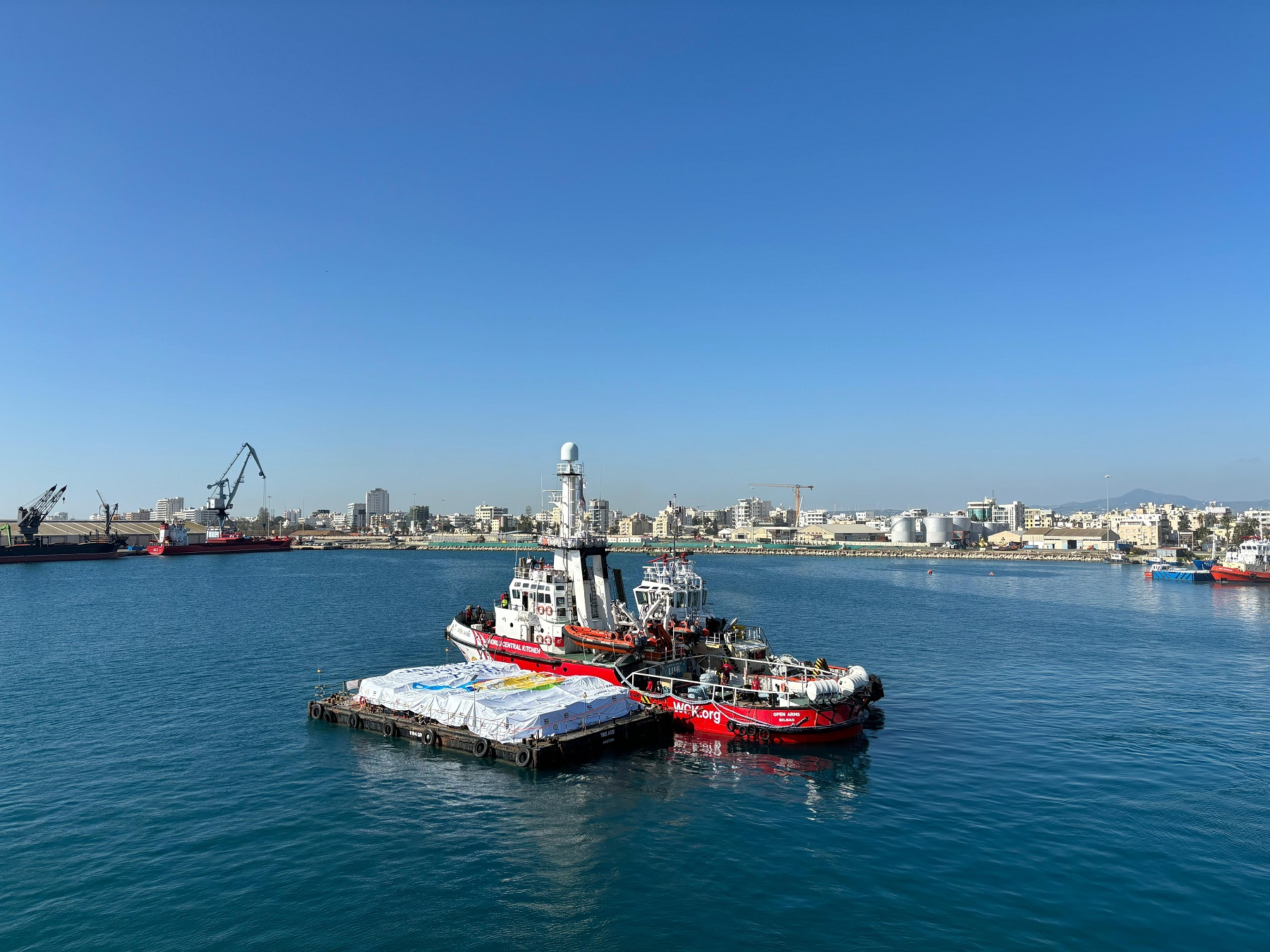 Ship with desperately-needed food aid headed for Gaza - Vimarsana News