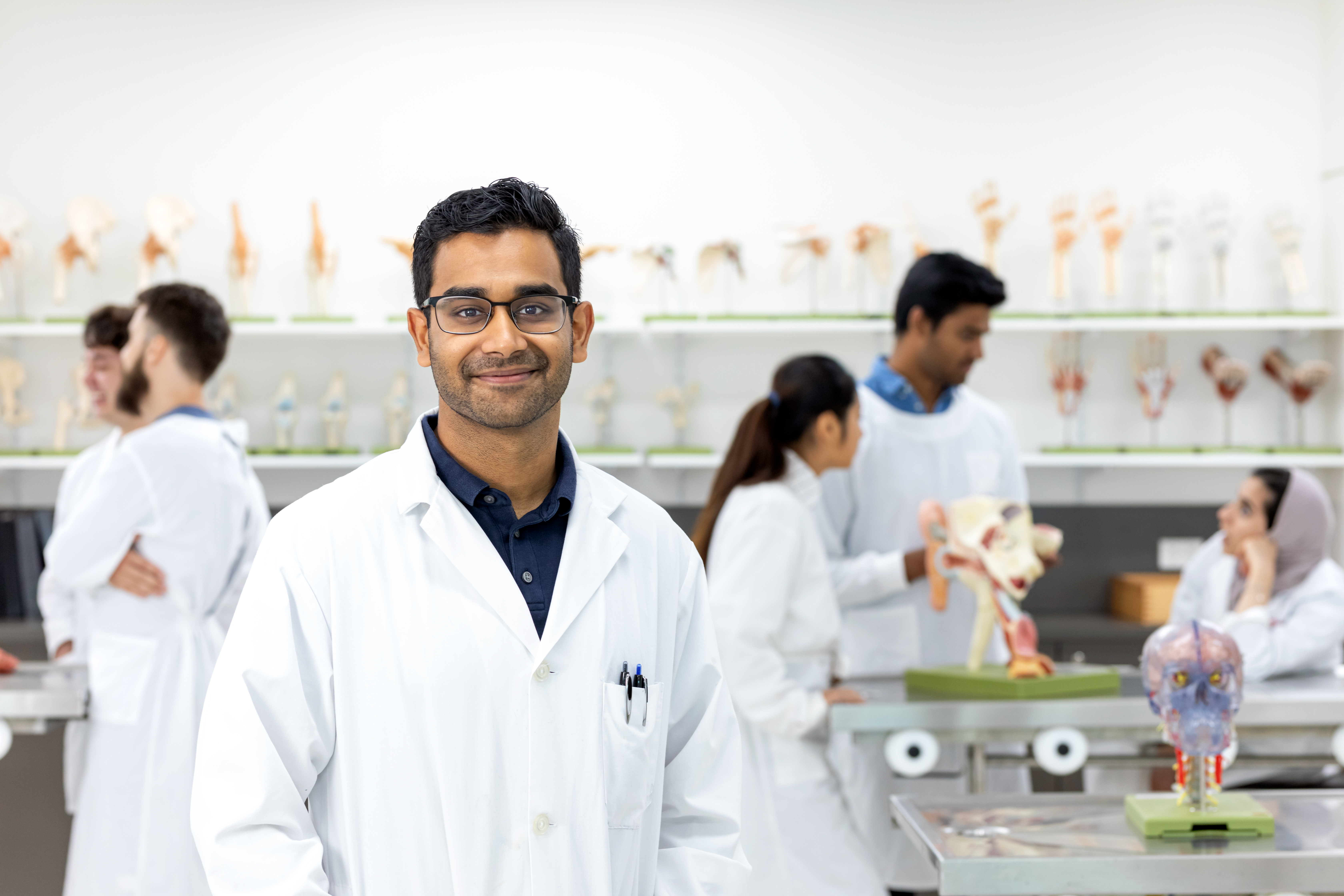 Portrait of young Indian student