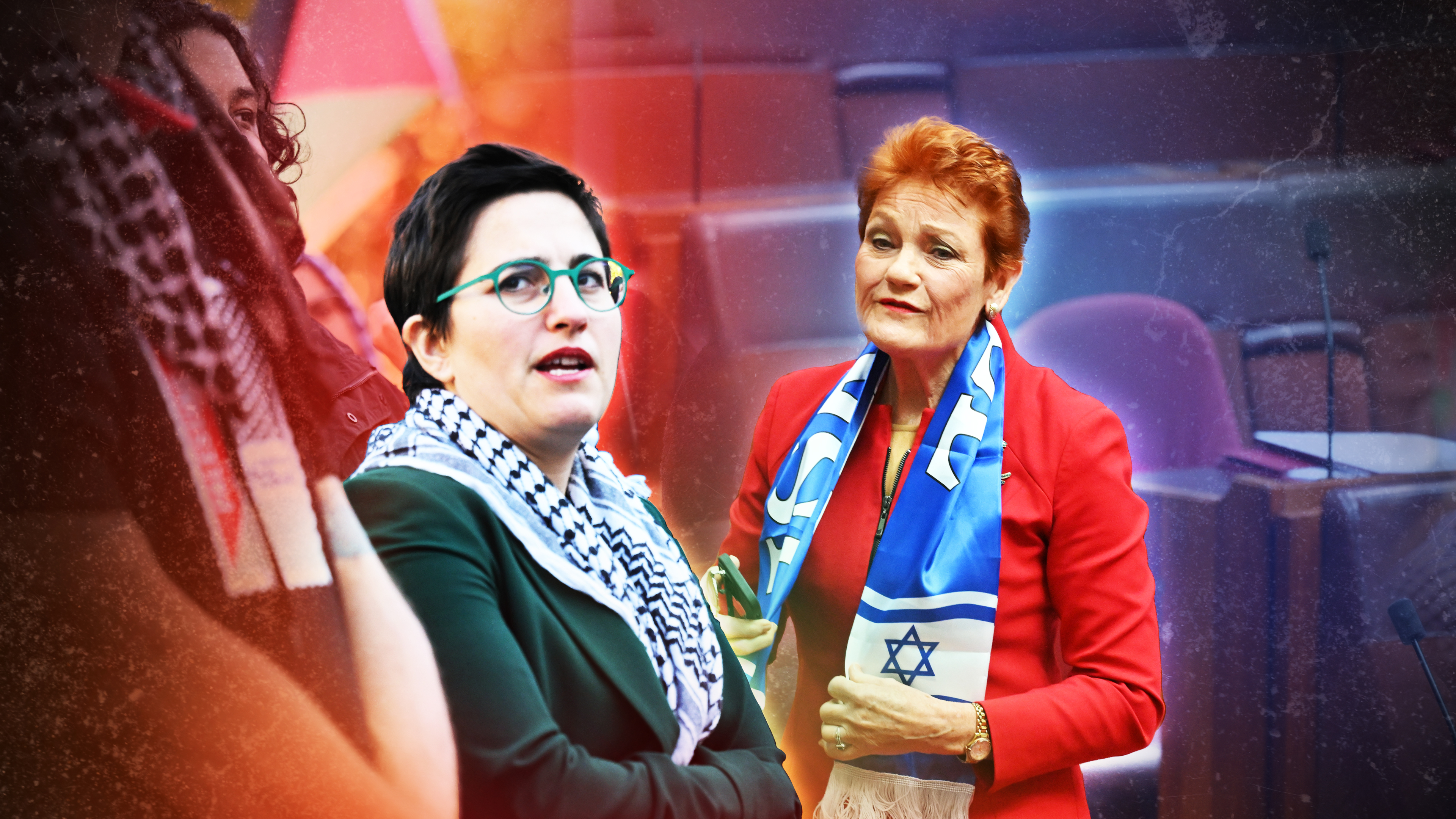 Remove Israel scarf, Pauline Hanson told — as keffiyeh also banned - Vimarsana News
