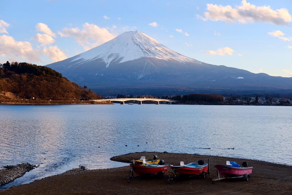 Mount Fuji from afar