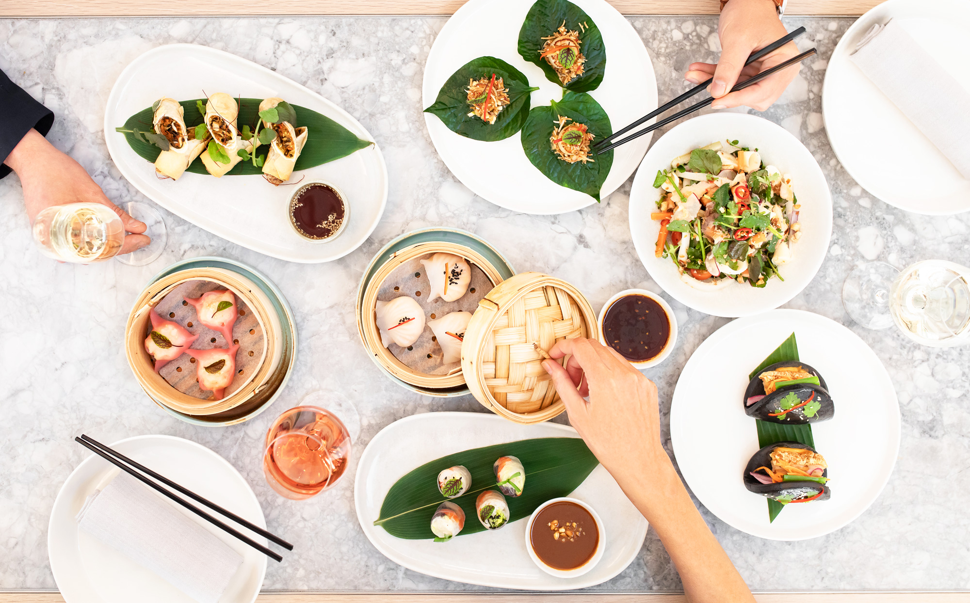 Luke Nguyen is getting creative with the menu at the Botanic House restaurant.