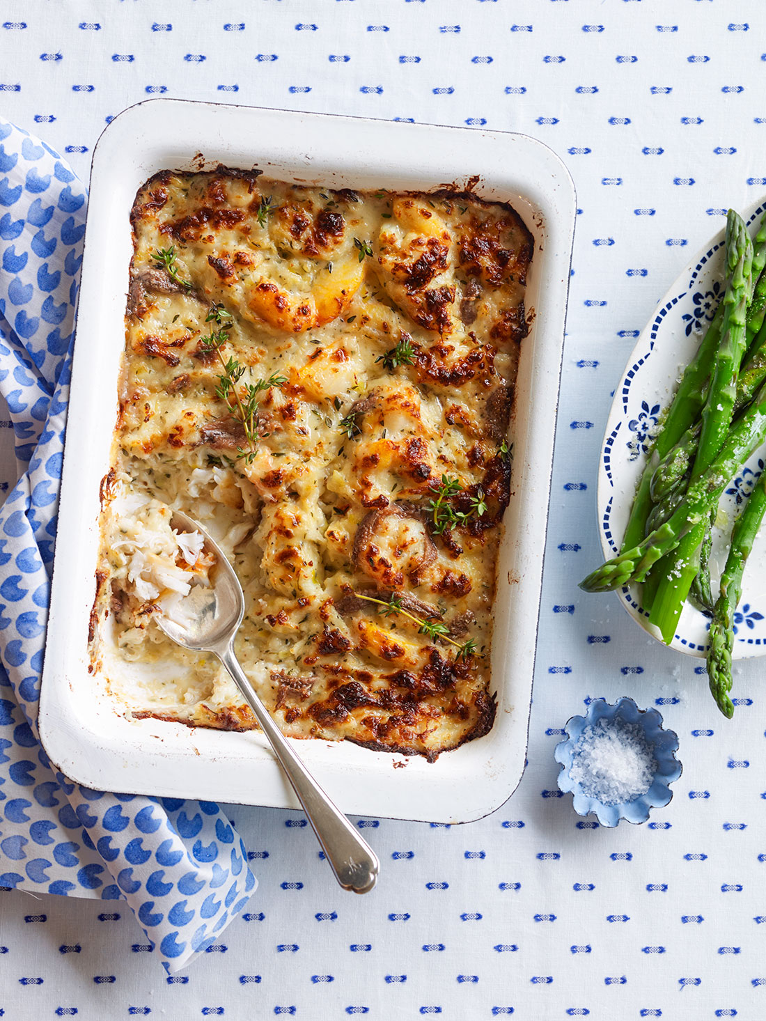 Crab gratin with Västerbottensost (krabbgratäng med Västerbottensos)