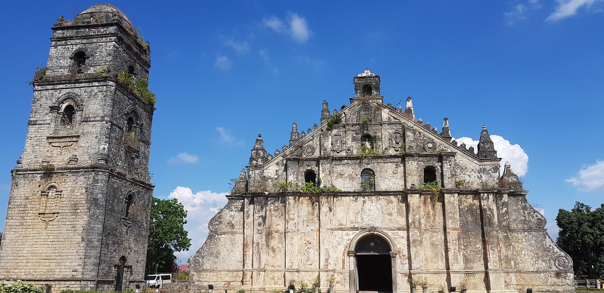 Paoay Church in the Philippines.