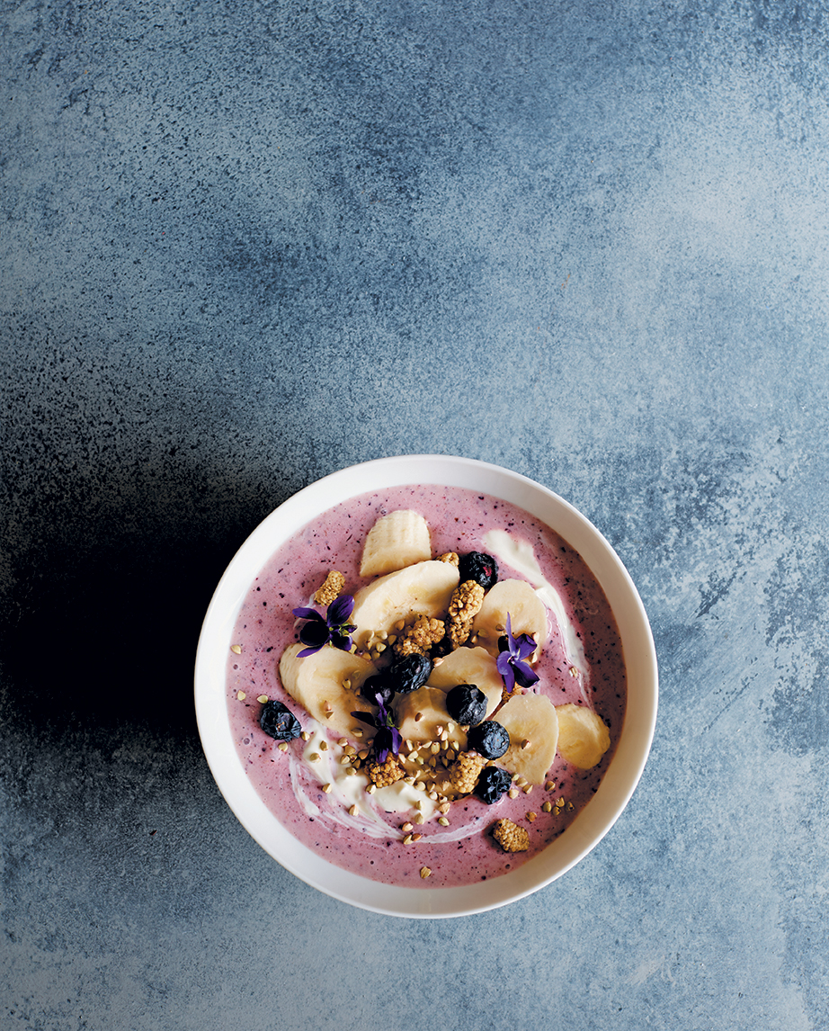 Blueberry muffin smoothie