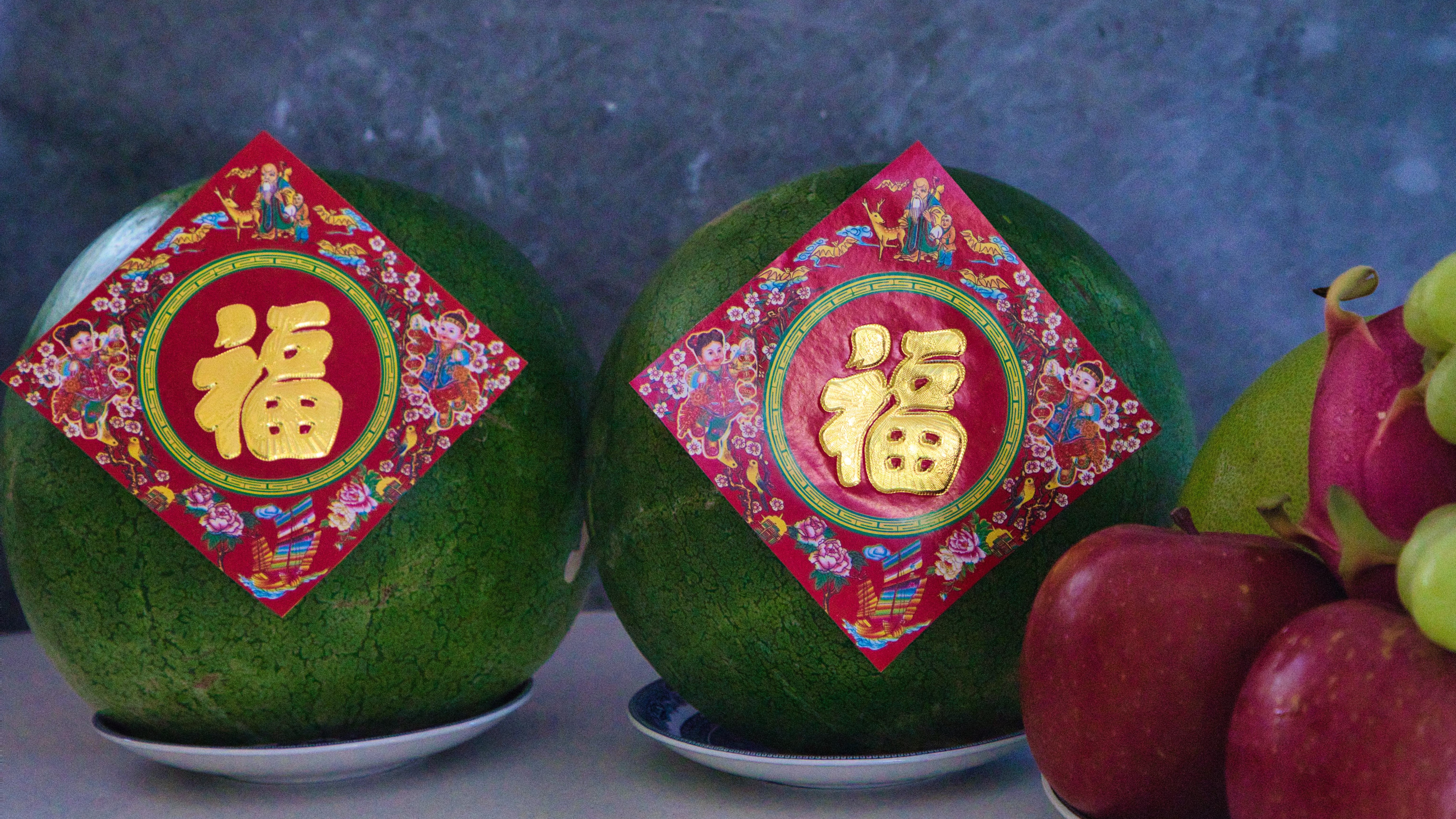 Vietnamese New Year watermelon