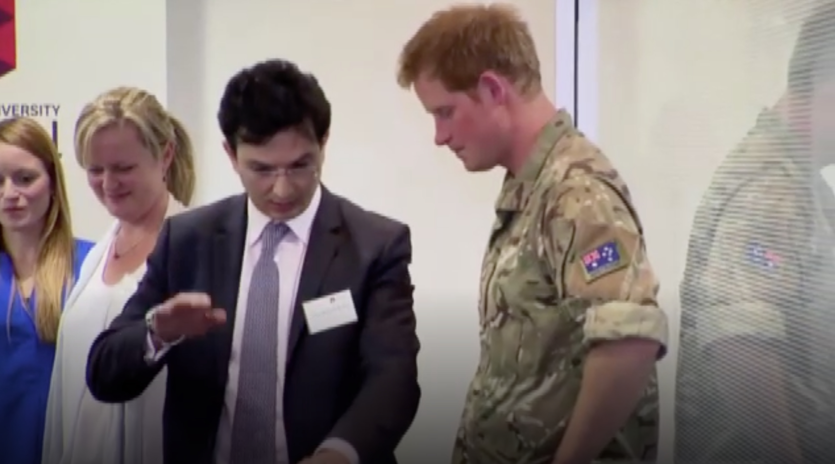 SBS Dr Al Muderis Prince Harry