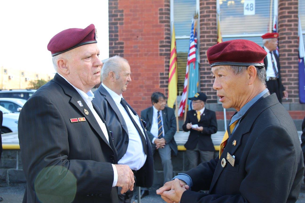 Footscray RSL members on ANZAC Day 2016