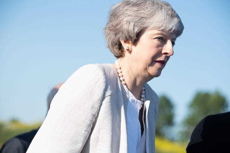 Theresa May.