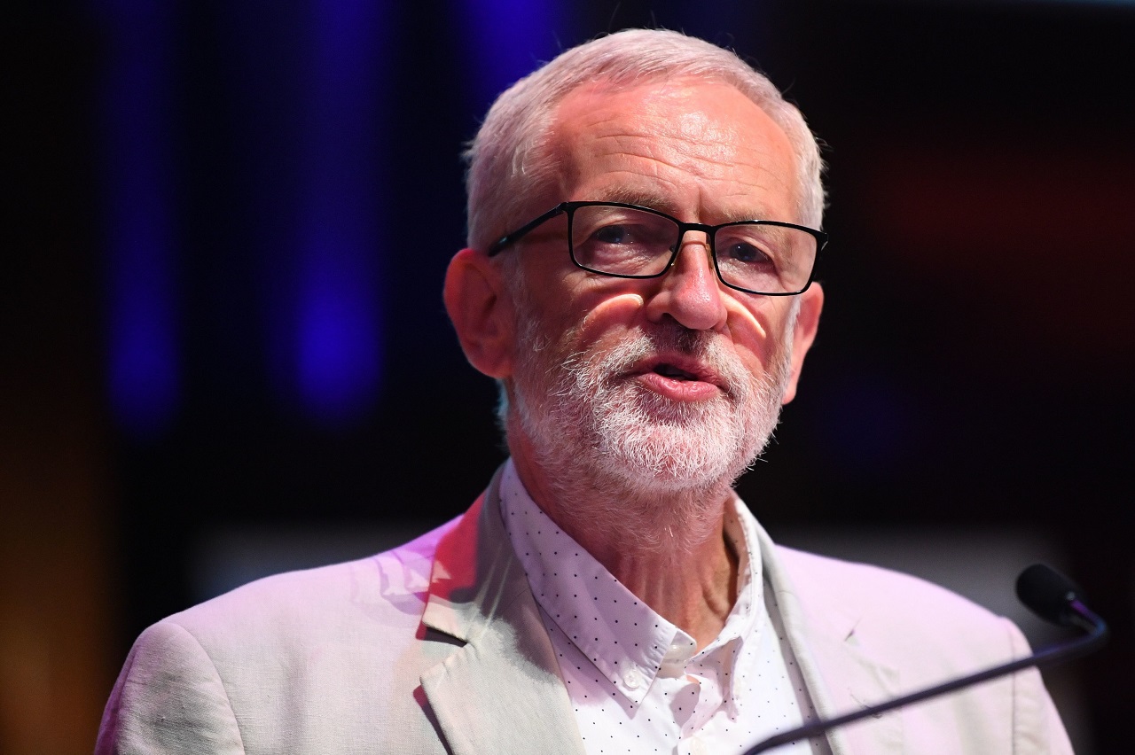 Jeremy Corbyn last week.