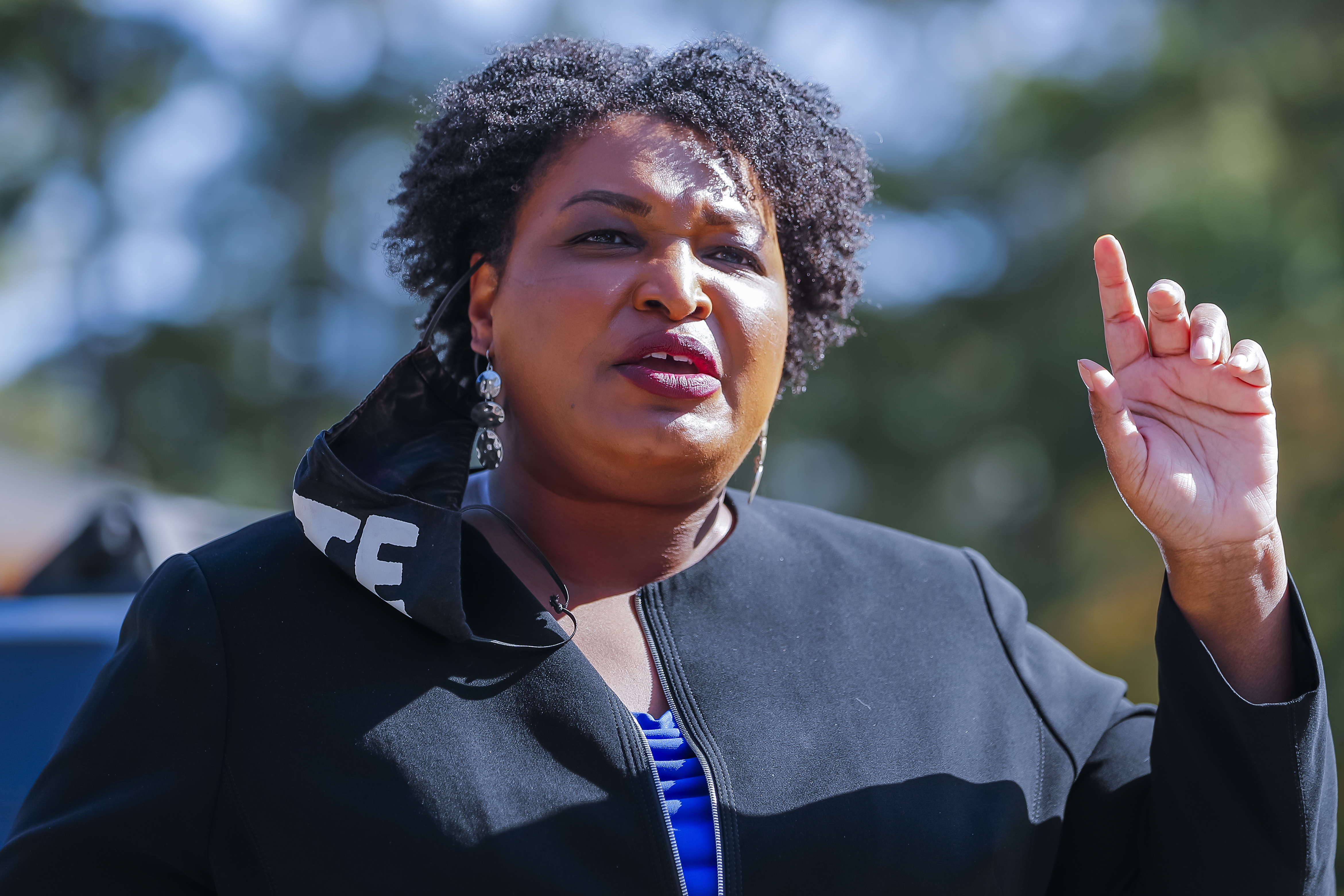 Stacey Abrams called the new law "nothing less than Jim Crow 2.0".