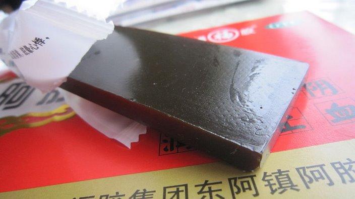 E-jiao, or Donkey-hide gelatin