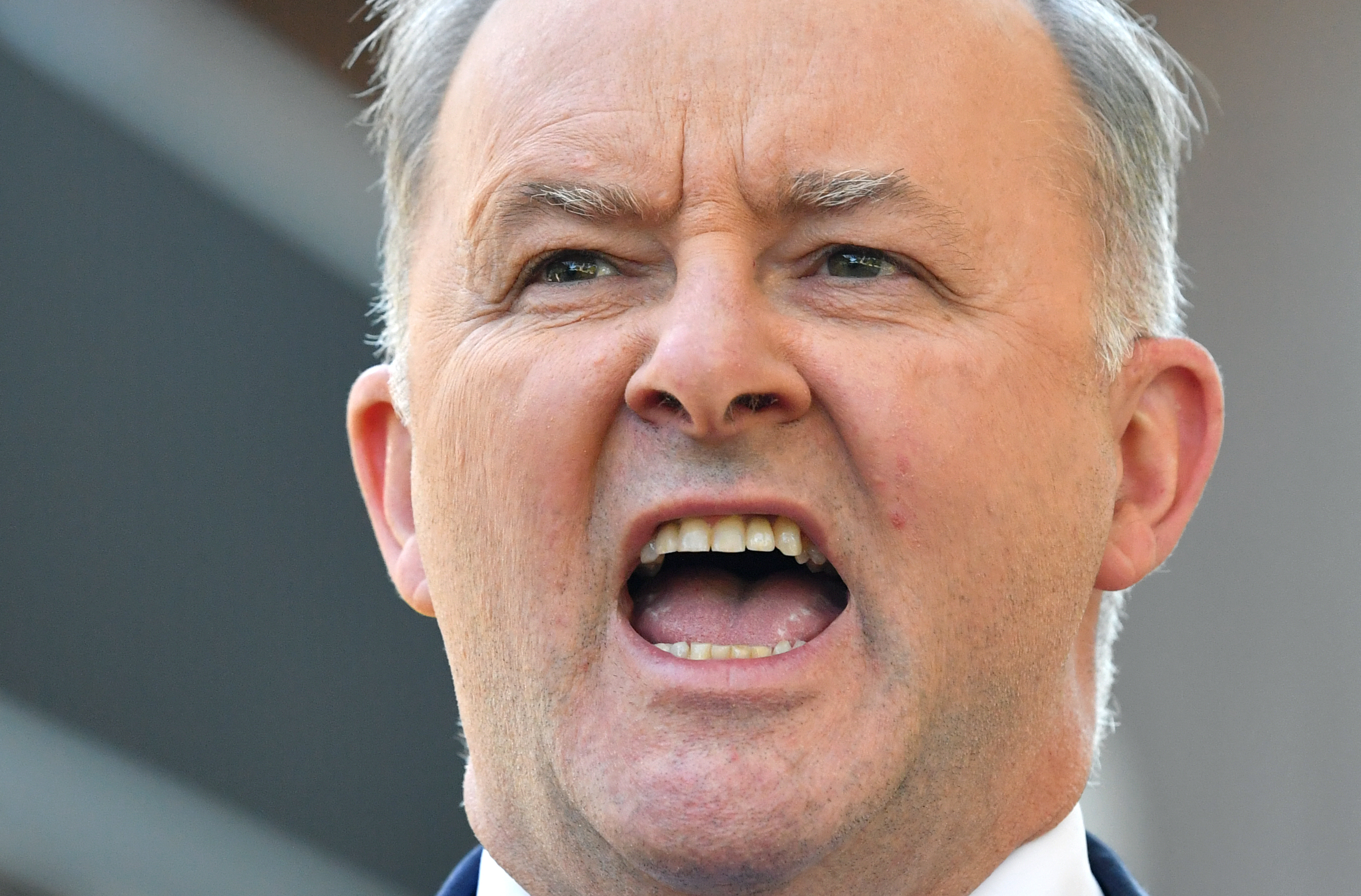 Labor leader Anthony Albanese speaks with in Queensland. 