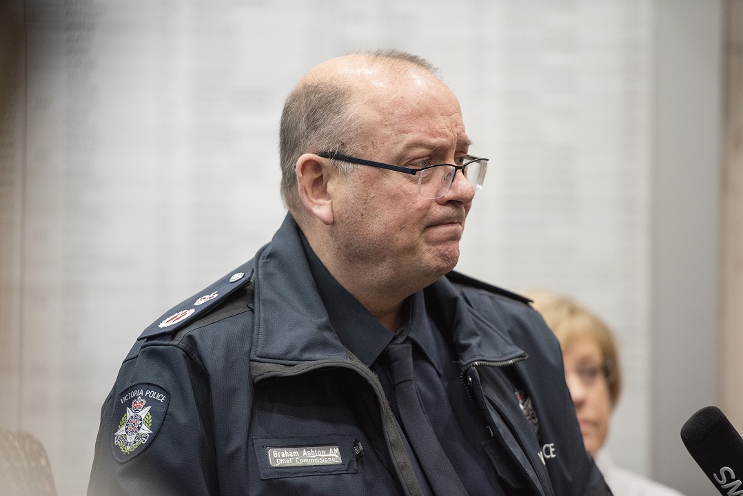 Chief Commissioner Graham Ashton.