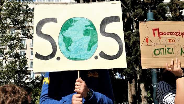 Climate protest