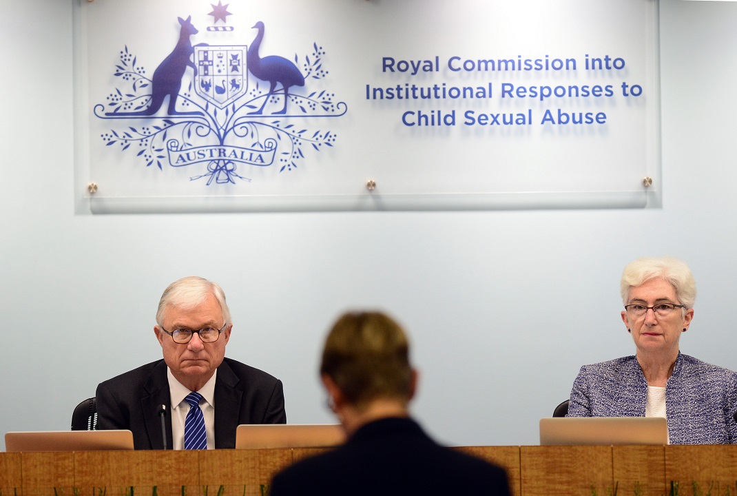Justice Peter McClellan, Justice Jennifer Coate on at the Royal Commission into Institutional Responses to Child Sexual Abuse.