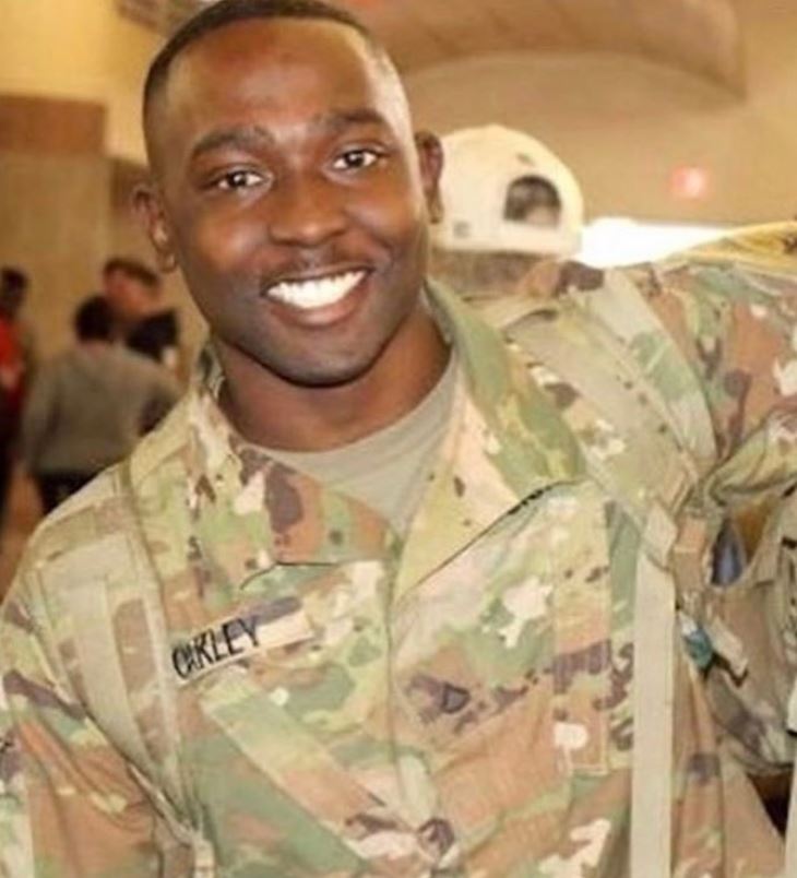 Private 1st Class Glendon Oakley Jr. was in a Footlocker at the Cielo Vista Mall when he heard The gunshots.
