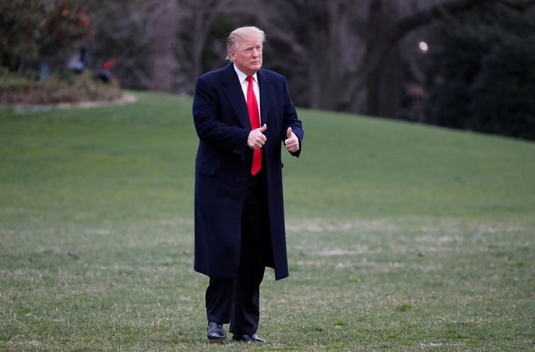 President Donald Trump has nothing but praise for his British counterpart.