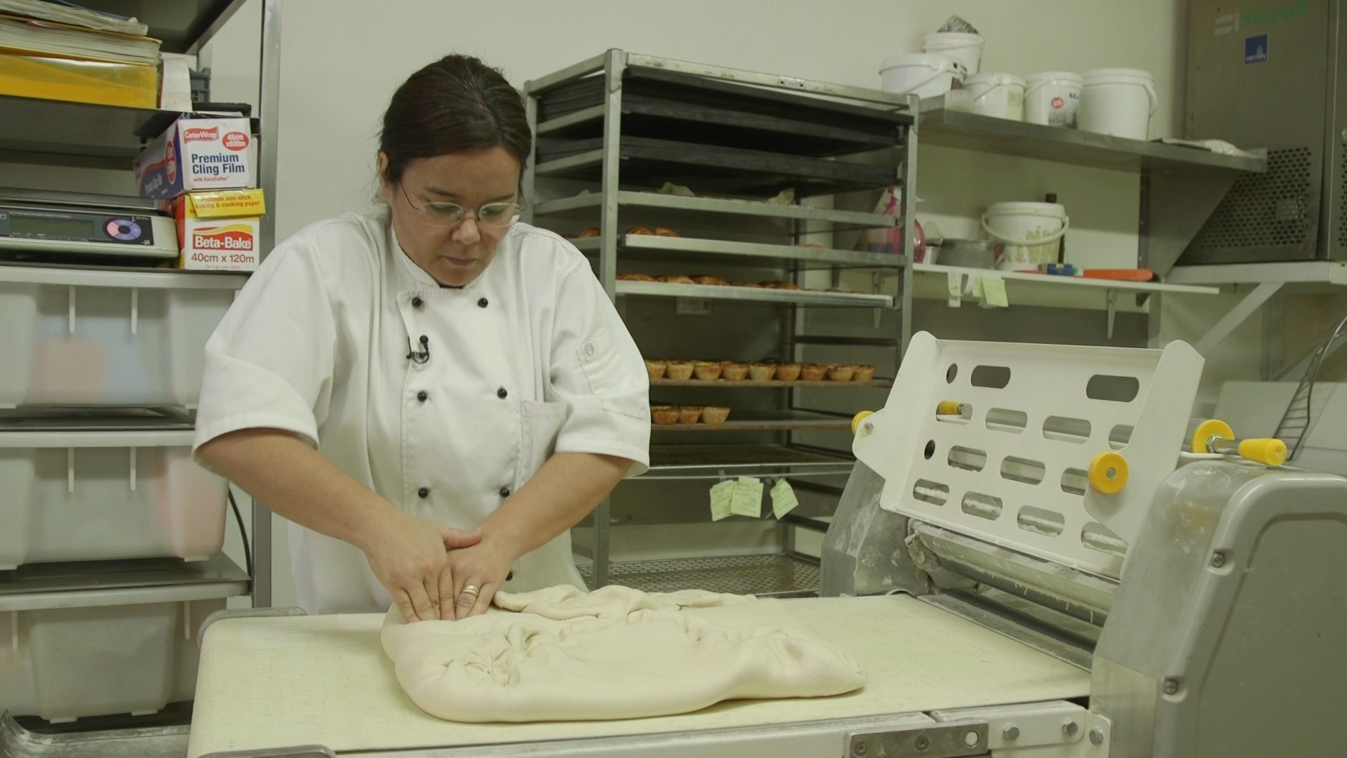 Pastry chef Doria Mendes at The Portuguese Bakery