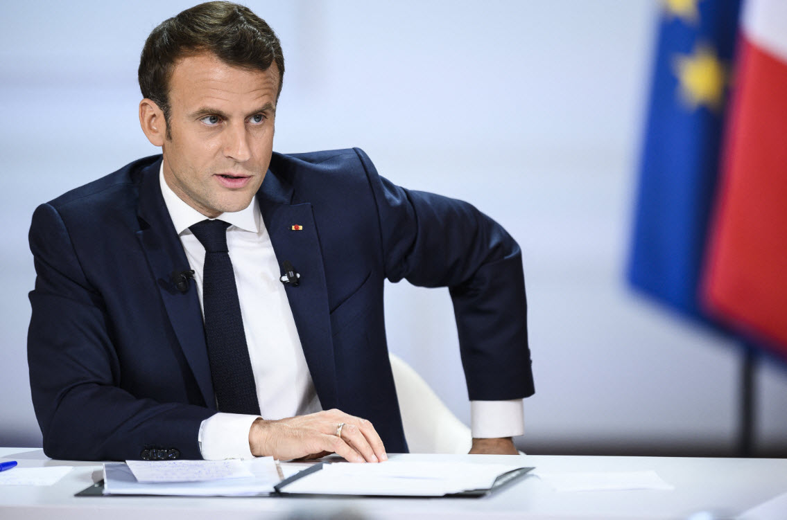 French President Emmanuel Macron.