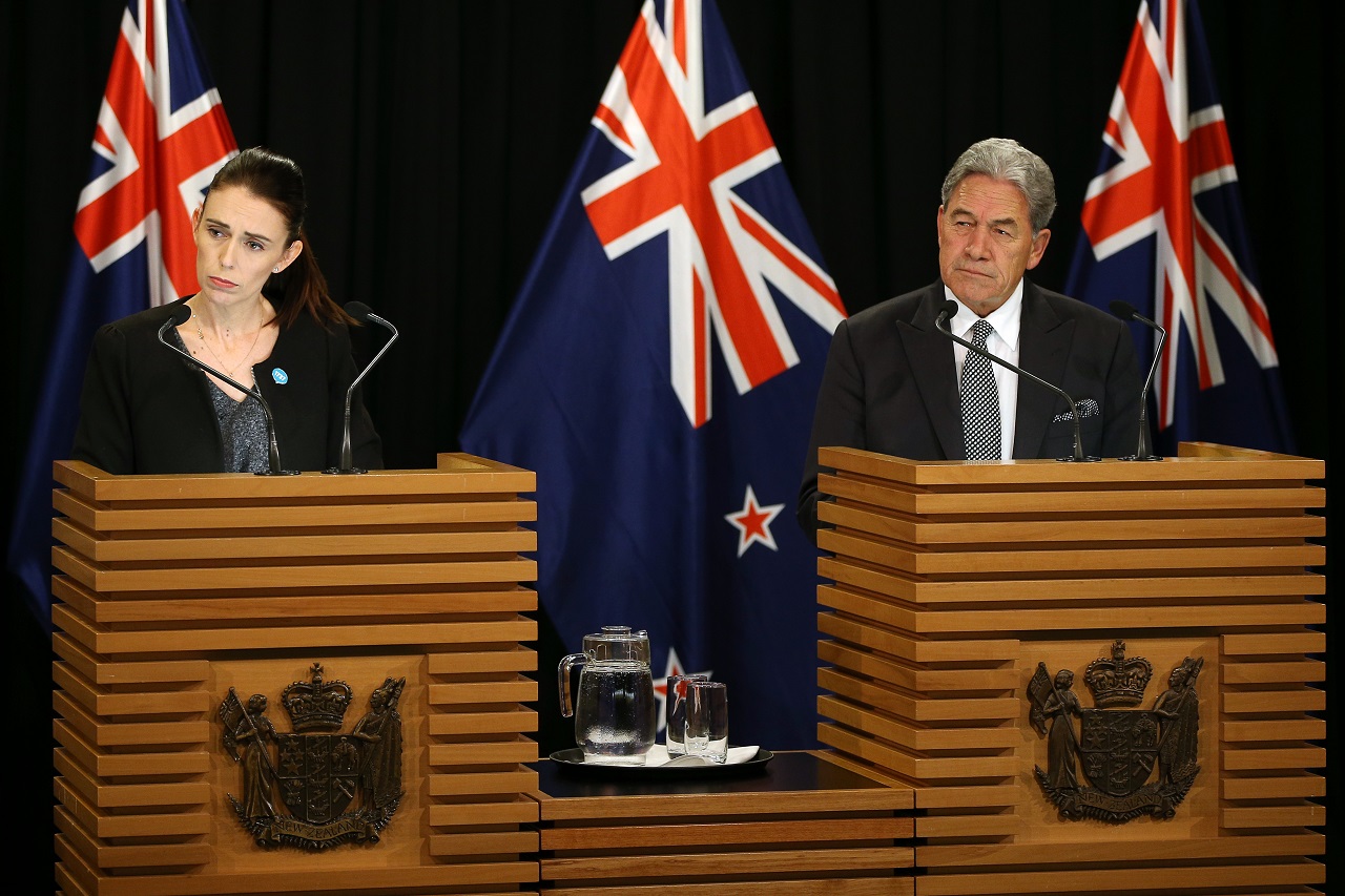 Prime Minister Jacinda Ardern and Deputy Prime Minister Winston Peters.