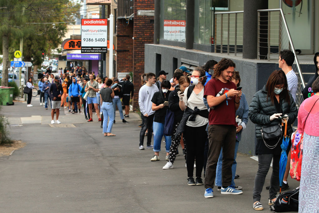 Thousands of Australians who have lost their jobs due to coronavirus restrictions are seeking access to income assistance.