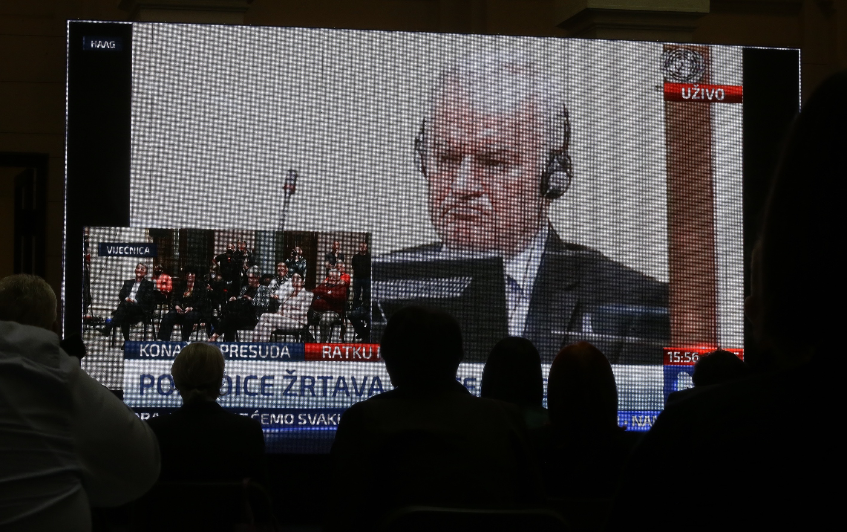 UN war crimes judges have upheld a genocide conviction and life sentence against former Bosnian Serb military leader Ratko Mladić.