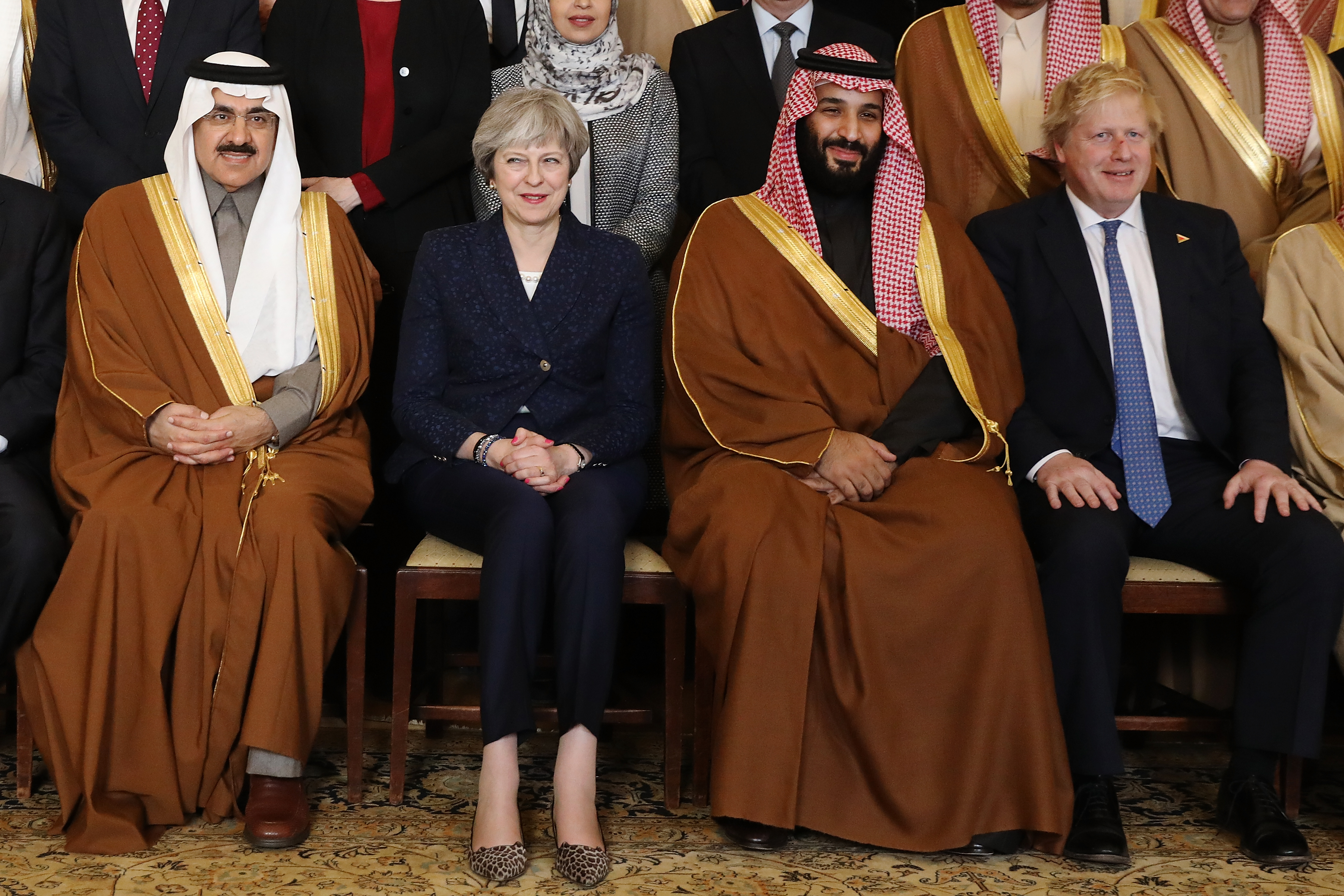 The Crown Prince Of Saudi Arabia Visits The UK