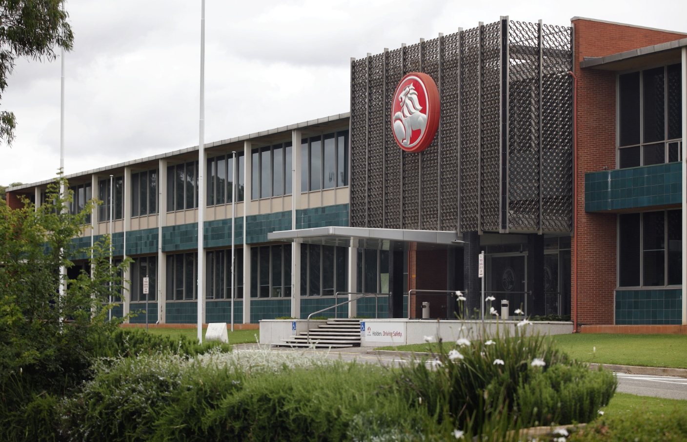 A generic view of GM Holden's Elizabeth South Australia plant in Adelaide (AAP)