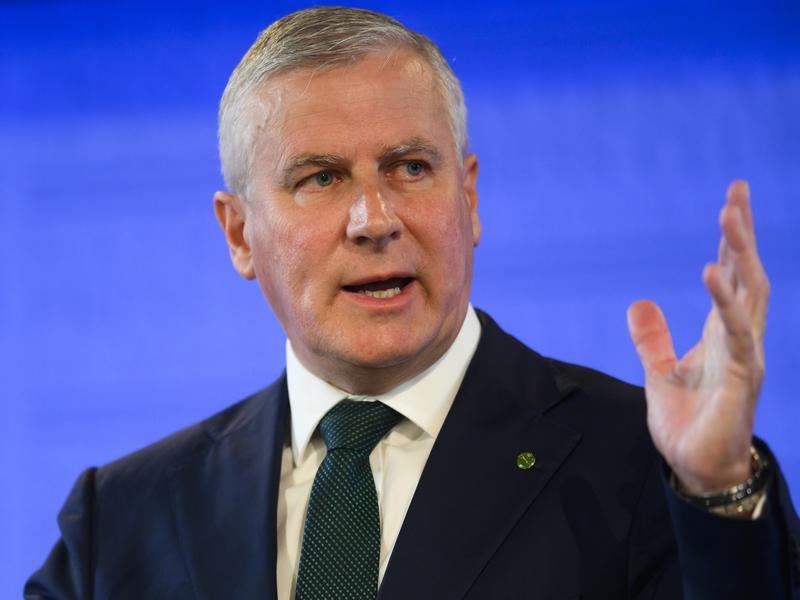 Michael McCormack sparked the war of words last week. 