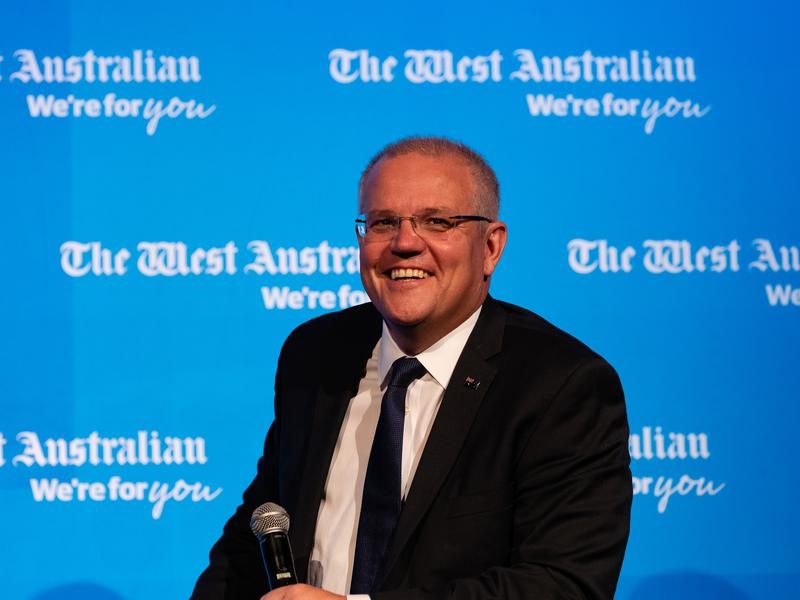 Prime Minister Scott Morrison has got the official backing of his predecessor.