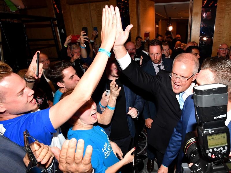 The opinion polls failed to predict a coalition election win. 