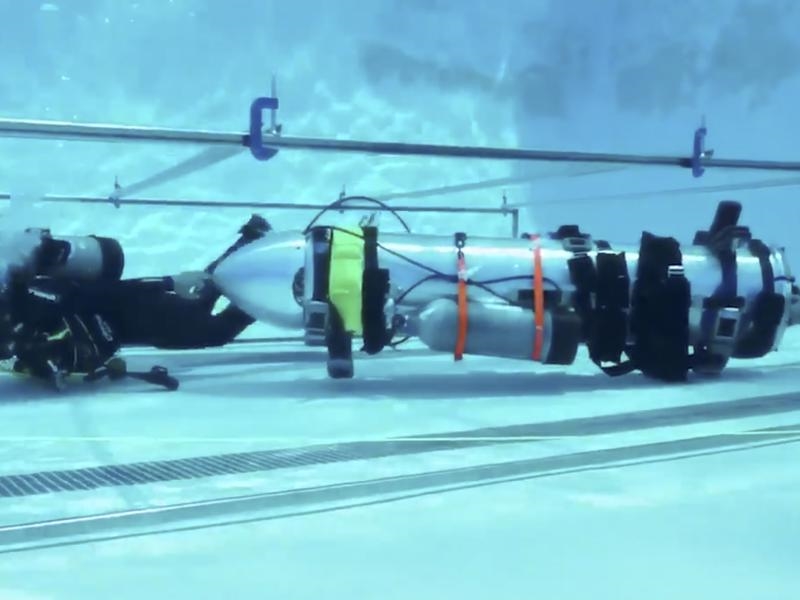 Elon Musk sent a "tiny kid-sized submarine" to help rescue the Thai boys trapped in a cave.