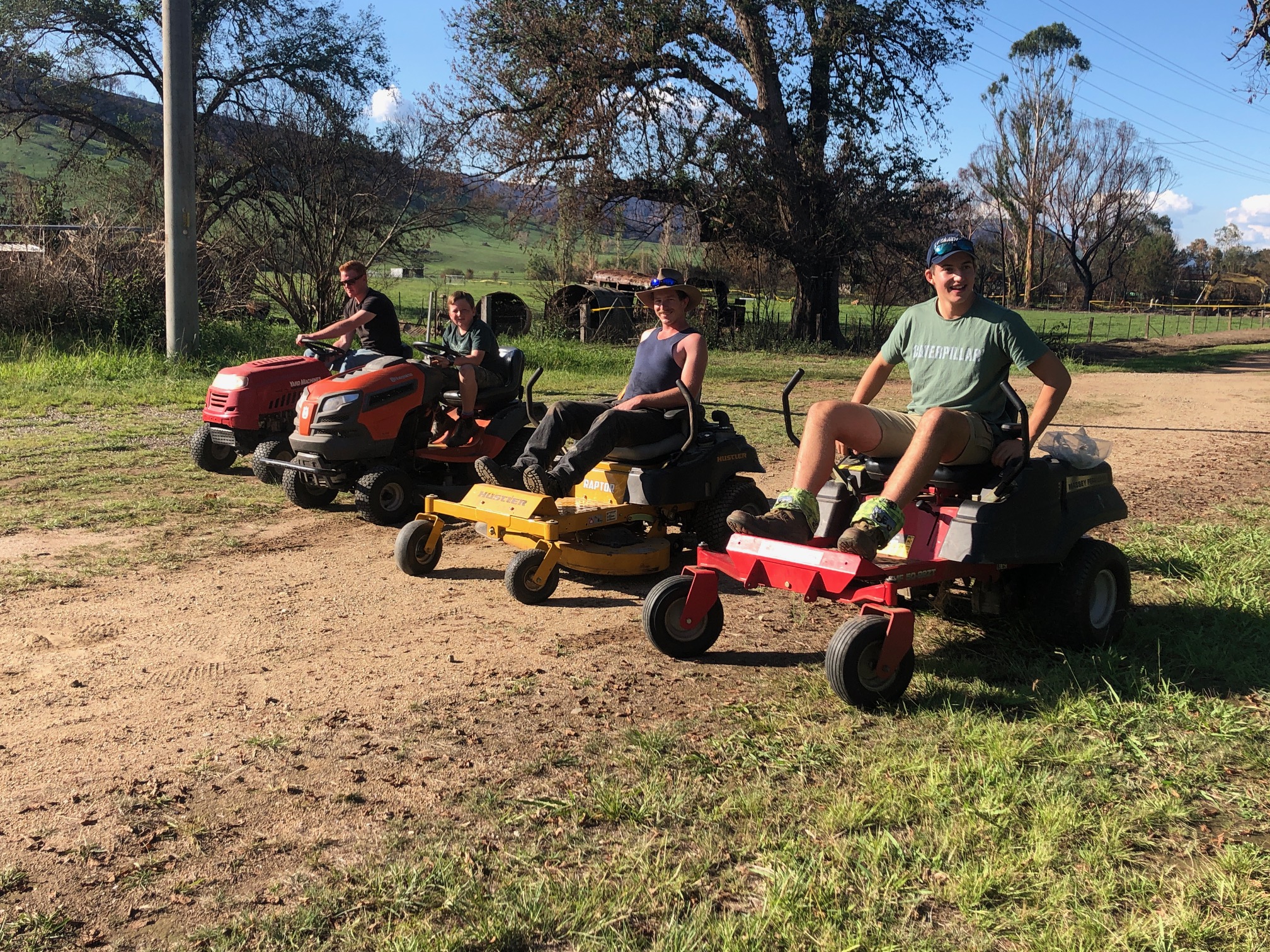 Mower races