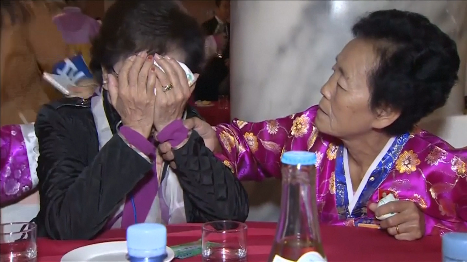 Decades after the Korean War separated them, families are finally being reunited.  