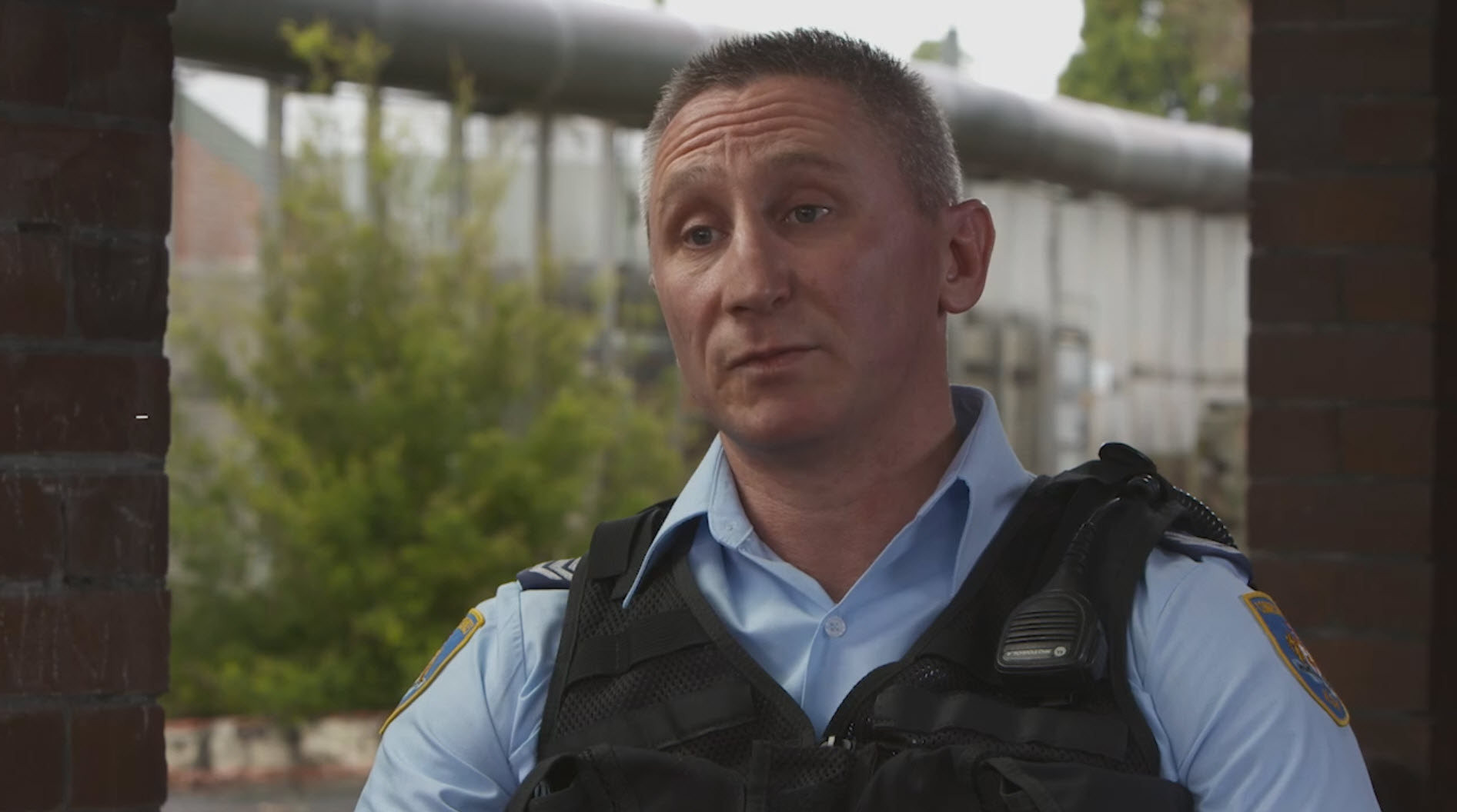 Matt, a senior corrections officer