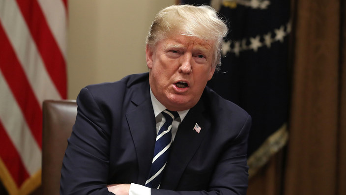 US President Donald Trump says there is no timeline.