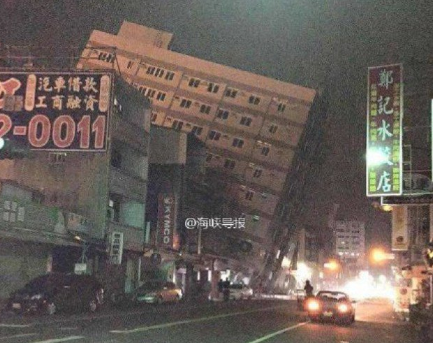Images on social media purporting to portray the impact of the powerful earthquake.