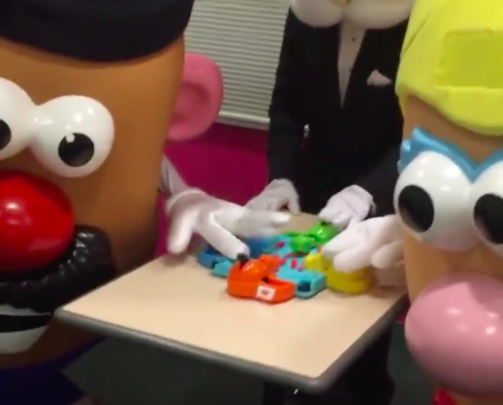 monopoly parker brothers facebook live mr and mrs potato head