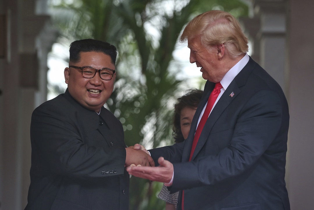 US President Donald Trump and North Korean leader Kim Jong Un