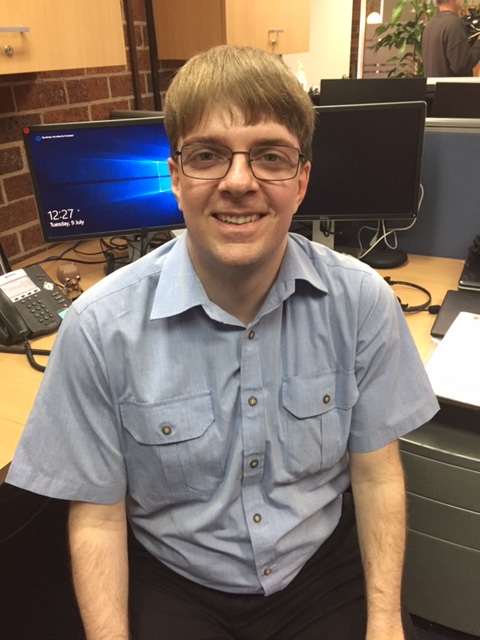 Steven Last manages Charcot-Marie-Tooth disability to work full-time in IT at Nova Employment.