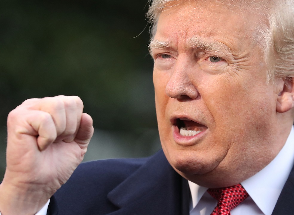 President Donald Trump in France this week.
