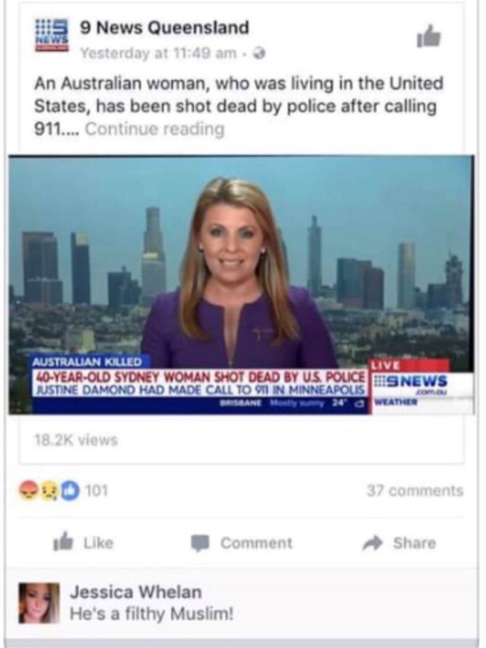 The Facebook account has now been deleted. 