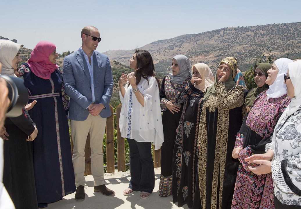 William's five-day tour of the region marks the monarchy's first official visit to Israel and the Palestinian Territories.