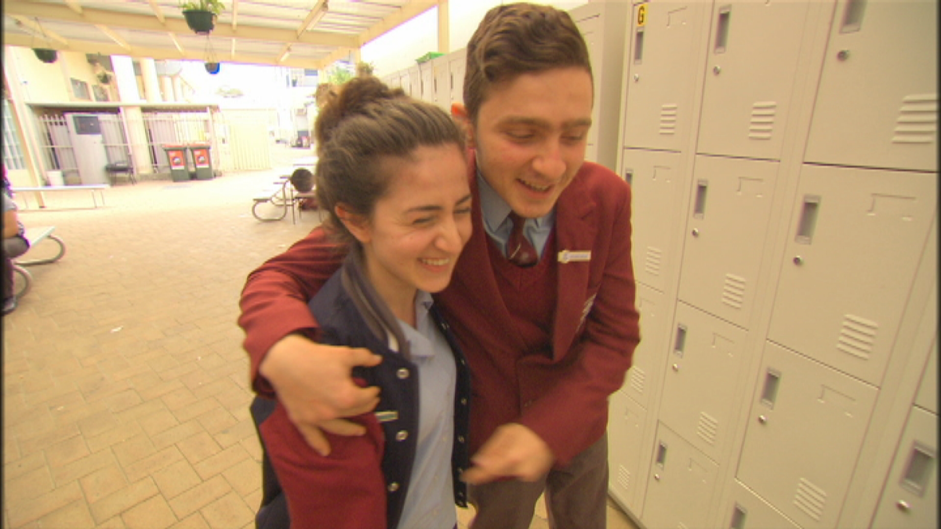 Iraqi born siblings, Maryam and Miron Alwakeel are among the refugees at the top of their class.