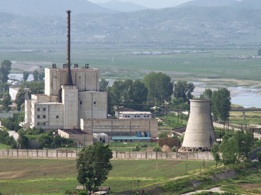 North Korea's key Yongbyon nuclear complex in 2008.