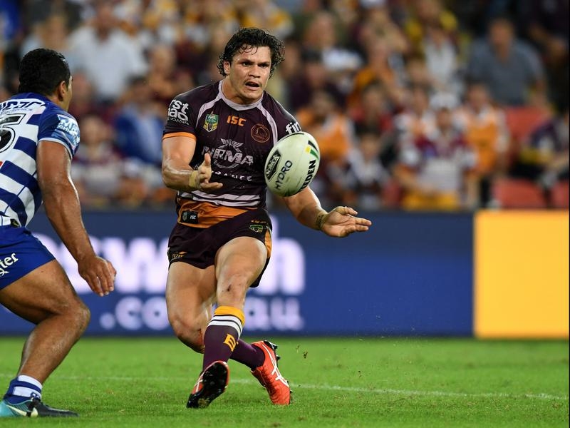 James Roberts of the Broncos (right)