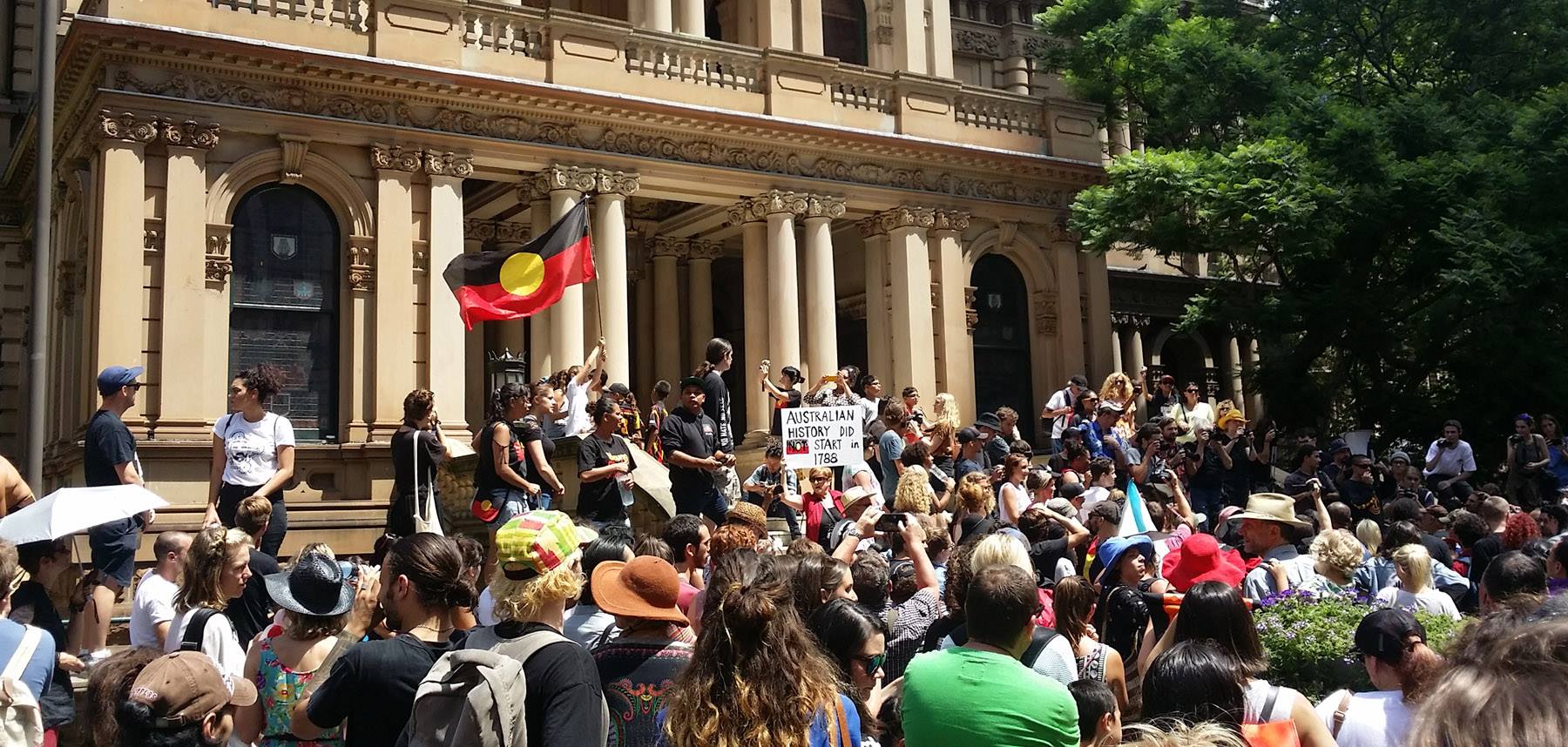 Sydney Town Hall Invasion Day Rally 2016