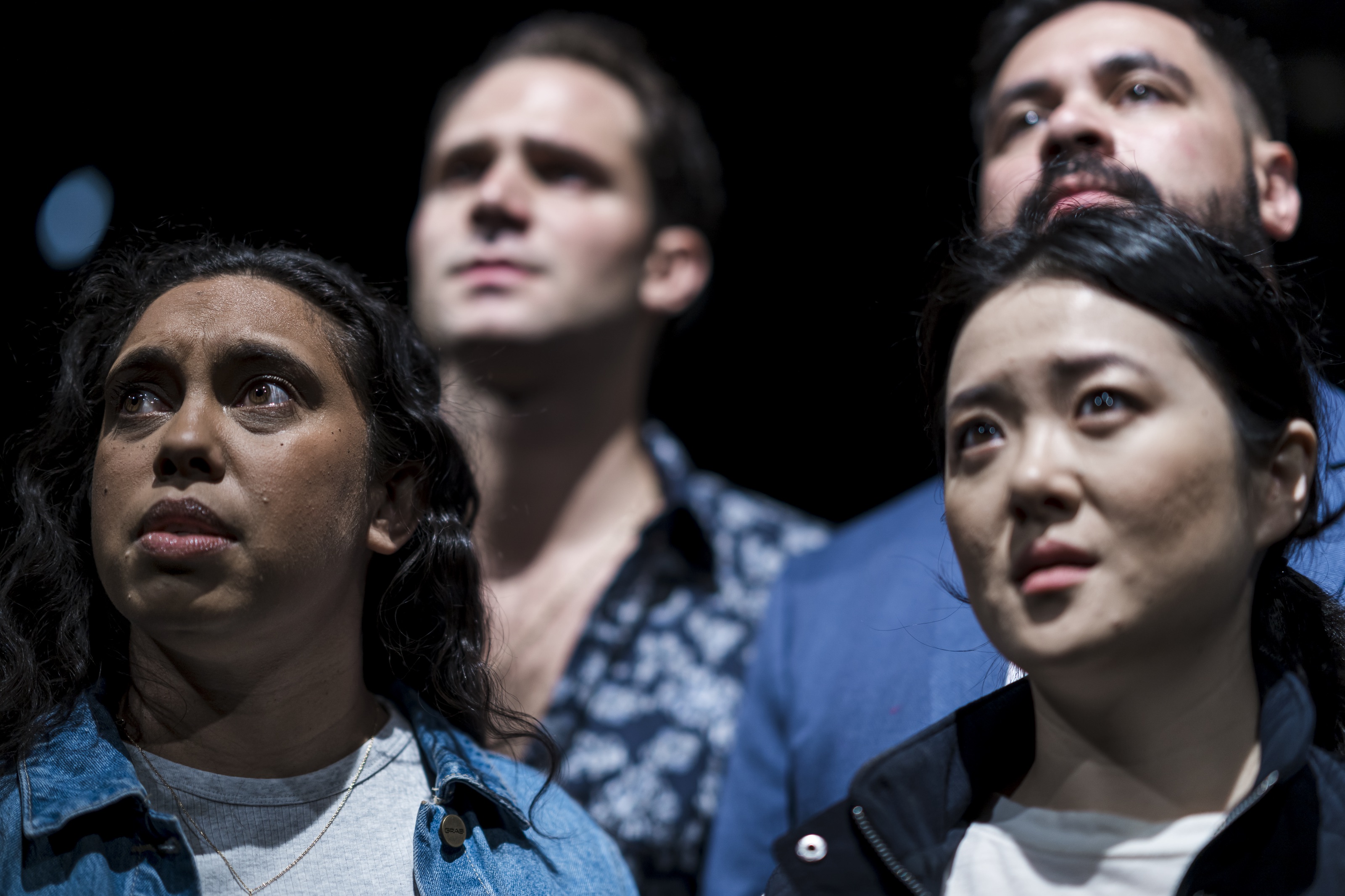 CURSED! Chenoa Deemal, Alex Stylianou, Shirong Wu and Bjorn Stewart photo by Luke Currie-Richardson 